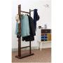 WZP Household Coat Rack Modern Bedroom Simple Fashion Floor Hanger Creative European Interior Bamboo Solid Wood Hanger Home