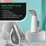 iSteam Steamer for Clothes [Powerful Technology] Dry Steam 7-in-1. Handheld Garment Wrinkle Remover. Portable Mini Steam Iron, Clothing and Fabric Accessory. for Home / Travel [H106]