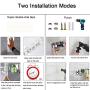 Pasking Mop Broom Holder Heavy Duty Hooks Hanger, Stainless Steel Wall Mounted Storage Organizer Screws or Self Adhesive Utility Broom Holder 3 Racks 4 Hooks for Bathroom Kitchen Closet Office Garden Pasking Mop Broom Holder Heavy Duty Hooks Hanger, Stainless Steel Wall Mounted Storage Organizer Screws or Self Adhesive Utility Broom Holder 3 Racks 4 Hooks for Bathroom Kitchen Closet Office Garden