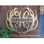 Deer Antler Last Name Sign 18 inch ACM Metal Signs For Man Cave Metal Monogram Door Hanger Personalized Gift Personalized Door Hanger Family Sign QUICK SHIPPING Deer Antler Last Name Sign 18 inch ACM Metal Signs For Man Cave Metal Monogram Door Hanger Personalized Gift Personalized Door Hanger Family Sign QUICK SHIPPING