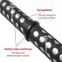 Zento Deals Heavy Duty Expandable Clothes Bar Car Hanger Rod- Convenient Classic Black Combines with Strong Metal and Rubber Grips and Rings Zento Deals Heavy Duty Expandable Clothes Bar Car Hanger Rod- Convenient Classic Black Combines with Strong Metal and Rubber Grips and Rings