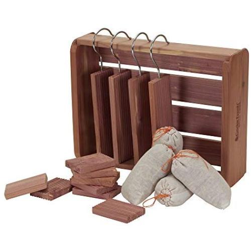 Household Essentials Set Fresh Deluxe Storage Accessory Kit with Bonus 12 x 9 Cedar Box