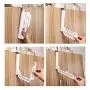 HJYPYJ Magic Hanger,Wall-Mounted Stainless Steel + ABS Folding Hanger,Portable Space-Saving Organizer Hangers, Detachable/White / 1 pcs HJYPYJ Magic Hanger,Wall-Mounted Stainless Steel + ABS Folding Hanger,Portable Space-Saving Organizer Hangers, Detachable/White / 1 pcs