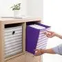 wing Foldable Fabric Storage Cube Storage Boxes Sundries Storage Bin Collapsible Cloth Organizer Baskets,27X27X28Cm-13