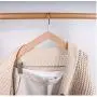 10 pcs Solid Wood Suit Clothes Hangers with Non-Slip Grooves High-Grade Coat Hanger with Clips for Pant Wooden 10 pcs Solid Wood Suit Clothes Hangers with Non-Slip Grooves High-Grade Coat Hanger with Clips for Pant Wooden