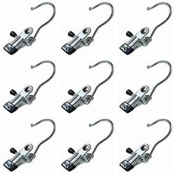 ODDIER 18 PCS Laundry Hook Boot Hanging Hold Clips Portable Hanging Hooks Home Travel Hangers Clothing Clothes Pins