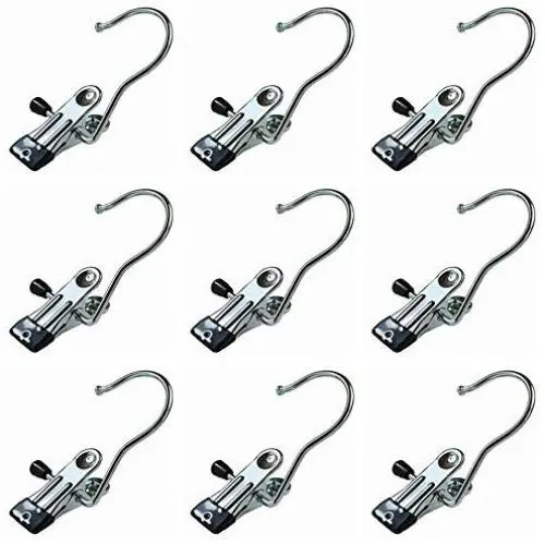 ODDIER 18 PCS Laundry Hook Boot Hanging Hold Clips Portable Hanging Hooks Home Travel Hangers Clothing Clothes Pins