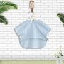 Koicaxy White Faux Pearl Bow Clothes Hangers Hook for Children Kids Bowknot White 5 Packs