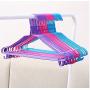 10pcs Random Color 38cm Durable Closet Adult Hanger,Skirt Dress Clothes Hangers with Trouser Hook Non-Slip Hanger