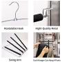 ALIOO Clothes Pant Hanger Closet Storage Organizer for Scarf Trouser Laundry Room Hanging(2 Pack)