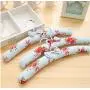 10pcs Random Color Pink Blue Fabric Padded Clothes Hanger with Rustic Flower Printed, Idyllic Style Dress Shirts Hanger for Closet Bedroom 10pcs Random Color Pink Blue Fabric Padded Clothes Hanger with Rustic Flower Printed, Idyllic Style Dress Shirts Hanger for Closet Bedroom