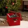 ZOBER Christmas Light Boxes Storage - Premium 600D Oxford, with 4 Plastic Light Wraps, to Store Up to 800 Holiday Christmas Lights Bulbs, Reinforced Stitched Handles 5 Year Warranty (Red) ZOBER Christmas Light Boxes Storage - Premium 600D Oxford, with 4 Plastic Light Wraps, to Store Up to 800 Holiday Christmas Lights Bulbs, Reinforced Stitched Handles 5 Year Warranty (Red)