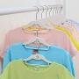 Hanger Pack Of 20 Heavy Duty Plastic Hangers Durable Clothes Hangers With Non-Slip Pads Space Saving Easy Slide Organizer For Bedroom Closet Great For Shirts 10 S shape Hangers+10 Hangers with hook Sp