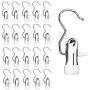 Landy Portable Laundry Hook Hanging Clothes Pins Clips Travel Hanging Drying Rack Great as Boot Hanger (20 Pack)