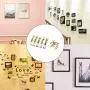 30pcs Photo Frame Hangers,Metal Sawtooth Hanging Accessories for Picture Hanging Double Hole with 60pcs Screws