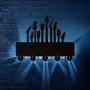 Guitar Design Home Decor Wall Art Wall Hook Bedroom Decor Hanger Music Instrument Coat Bags Clothes Hook Keys Holder Towel Hooks for Music Lover Gift