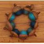 Blue Felted Acorn Ornaments, Set of 9, also available without hangers Blue Felted Acorn Ornaments, Set of 9, also available without hangers