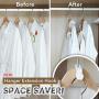 Smoxx Closet Hanger Wonder Space Saver Magic Extension Hook Clothing Rack 6pcs for Clothes Rolling Closet Organizer