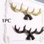 Antlers Wall Mounted Coat Hooks Vintage Rustic Cast Iron Deer Clothes Hanger for Coat Rack, Key Holder, Hat Hanger, Bath Room Wall Hanger(Dark) Antlers Wall Mounted Coat Hooks Vintage Rustic Cast Iron Deer Clothes Hanger for Coat Rack, Key Holder, Hat Hanger, Bath Room Wall Hanger(Dark)