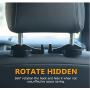 Car Vehicle Back Seat Hidden Hook,Universal Car Vehicle Back Seat Headrest Hanger Holder Hook for Shopping Bag Purse Cloth Coat Grocery Handbags Grocery Bag (Black 4 Pack) Car Vehicle Back Seat Hidden Hook,Universal Car Vehicle Back Seat Headrest Hanger Holder Hook for Shopping Bag Purse Cloth Coat Grocery Handbags Grocery Bag (Black 4 Pack)