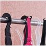 Bra Hanger Black Plastic Underwear Hanger Display Brassiere Windproof Clothes Hanger 10pcs