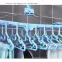 HJYPYJ Magic Hanger,360?? Rotate Magical Hangers,Portable PP Hanger,Space-Saving Organizer Hangers, Strong Bearing Capacity/Blue / 51x29cm HJYPYJ Magic Hanger,360?? Rotate Magical Hangers,Portable PP Hanger,Space-Saving Organizer Hangers, Strong Bearing Capacity/Blue / 51x29cm