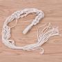 WAOving 3pcs/set Macrame Plant Hanger Cotton Rope Hanging Basket Flower Pots Net Decor
