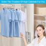 Ejoyous Wardrobe Hanger for Clothes, Pull Down Closet Rod Soft Close Rail Lift Hanging Rail Alumina Closet Storage Organizer for Soft Return Space Saving (Adjustable Width 23.62-33.86inch) Ejoyous Wardrobe Hanger for Clothes, Pull Down Closet Rod Soft Close Rail Lift Hanging Rail Alumina Closet Storage Organizer for Soft Return Space Saving (Adjustable Width 23.62-33.86inch)