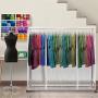 Sorbus Garment Rack Cover - 6 Ft Transparent Clothes Rail Cover, Garment Coat Hanger Protector Clothing Storage for Dresses, Suits, Coats, and More Sorbus Garment Rack Cover - 6 Ft Transparent Clothes Rail Cover, Garment Coat Hanger Protector Clothing Storage for Dresses, Suits, Coats, and More