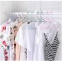 10pcs Random Color Plastic Hangers for Clothes Pegs Wire Antiskid Drying Clothes Rack Adult and Children Hanger Outdoor Drying Rack