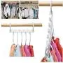 10pcs 5 Hole Magic Hanger Space Saving Hanger Plastic Cloth Hanger Hook Organizer Wardrobe Save Practical Hook Closet Organizer Tool 10pcs 5 Hole Magic Hanger Space Saving Hanger Plastic Cloth Hanger Hook Organizer Wardrobe Save Practical Hook Closet Organizer Tool
