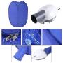 Portable Clothes Dryer,Blue Mini Folding Ventless Electric Air Clothes Dryer Bag Folding Fast Drying Machine with Heater 110V US Plug