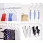 BYFU 42 Pack Stainless Steel S Hooks, Heavy Duty S Shaped Hooks for Utensils Clothes Bags Towels Plants (Medium) BYFU 42 Pack Stainless Steel S Hooks, Heavy Duty S Shaped Hooks for Utensils Clothes Bags Towels Plants (Medium)