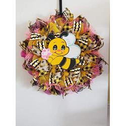 Spring Wreath, Bee Wreath, door wreath,bunny wreath,spring door wreath,door hanger