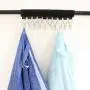 YOYOHOT 1 Pc Hat Organizer Portable Folding Clothes Hanger Scarve Sock Hat Cap Organizer Hanger Travel Accessories with 10 Clip YOYOHOT 1 Pc Hat Organizer Portable Folding Clothes Hanger Scarve Sock Hat Cap Organizer Hanger Travel Accessories with 10 Clip
