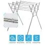 HOUSE DAY Drying Rack Towel Rack Stainless Steel Foldable Towel Clothes Drying Rack Folding Drying Rack Laundry Drying Rack HOUSE DAY Drying Rack Towel Rack Stainless Steel Foldable Towel Clothes Drying Rack Folding Drying Rack Laundry Drying Rack