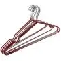 10pcs Random Color Children Adult Non-Slip Metal Shirt Trouser Hook Hangers Coat Hanger Clothes Accessories Rack Decoration