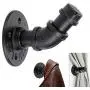 Sumnacon Industrial Coat Hook Rack - Vintage Clothes Towel Holder Hanger Wall Mounted With Hardware For Home, Office, Electroplated Black Finish 2 Pcs Sumnacon Industrial Coat Hook Rack - Vintage Clothes Towel Holder Hanger Wall Mounted With Hardware For Home, Office, Electroplated Black Finish 2 Pcs
