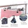 KYCPTNFJ 10/20Pcs Non-Slip Adjustable Stand Hanger Pants Skirt Clothes Steel Adult Clothing Rotatable Clips Set