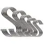 S Shaped Hooks Stainless Steel 5 Size Heavy Duty Hangers for Kitchenware Pan Pots Utensils Clothes Bags Towels Plants Kitchen, Work Shop, Bathroom, Garden 20PCS S Shaped Hooks Stainless Steel 5 Size Heavy Duty Hangers for Kitchenware Pan Pots Utensils Clothes Bags Towels Plants Kitchen, Work Shop, Bathroom, Garden 20PCS