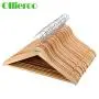 Ollieroo 30 Solid Wooden Wood Hangers Walnut Wood Clothes Coat Suit Dress Pant Ollieroo 30 Solid Wooden Wood Hangers Walnut Wood Clothes Coat Suit Dress Pant