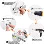 WHITGO Wall Mount Coat Hook, 2 Pack 15 Hooks Stainless Steel Coat Hangers Rack Robe Hat Clothes Hook Wall Coat Rack Hooks