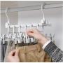 2pcs 3D Space Saving Hanger Magic Clothes Hanger with Hook Closet Organizer Home Tools Closet Organizer Rack