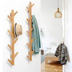 Zxcvlina Entryway Coat Hanger Hanger Wall Hanging Wall Bedroom Wall Hanging Wall Hanger Creative Door Clothes Hook Living Room Porch Coat Rack (Color : Primary Color, Size : 79825cm)