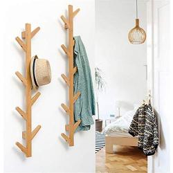 Cigkany-HO Coat Rack Hanger Wall Hanging Wall Bedroom Wall Hanging Wall Hanger Creative Door Clothes Hook Porch Living Room Coat Rack (Color : Primary Color, Size : 79825cm)