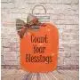 Mason Jar Happy Fall Wood Door Hanger, Happy Fall Yall Mason Jar Wreath Sign, Orange Fireflies, Autumn Fall Decorations