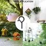 TERMATH 25 Pack Q Hangers, Safety Buckle Design, Windproof Screw in C Hooks for Outdoor Light String, Plant Baskets, Wind Chimes, Bird Feeder, Christmas Party Lights TERMATH 25 Pack Q Hangers, Safety Buckle Design, Windproof Screw in C Hooks for Outdoor Light String, Plant Baskets, Wind Chimes, Bird Feeder, Christmas Party Lights