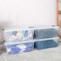 Happygrill 12 Liter Clear Storage Boxes Containers, 12-Pack Stackable Storage Bin for Home & Office