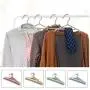 10pcs Random Color Clothing Hangers Non-Slip Hook for Suit Coat Closet Garment Outdoor Drying Rack Plastic Clothes Hanger 10pcs Random Color Clothing Hangers Non-Slip Hook for Suit Coat Closet Garment Outdoor Drying Rack Plastic Clothes Hanger