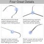 TUXWANG Metal Hangers, 40 Pack Stainless Steel Strong Wire Clothes Hangers-16.5 Inch, Silvery